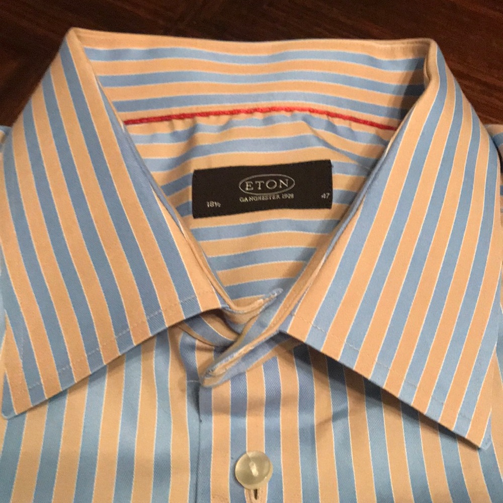 Eton Men’s Classic Fit Dress Shirt 2XL 18.5 | 47